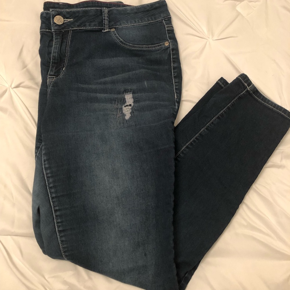 Maurices Distressed Jeggings